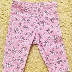 Newborn Baby Girl Purple Pants